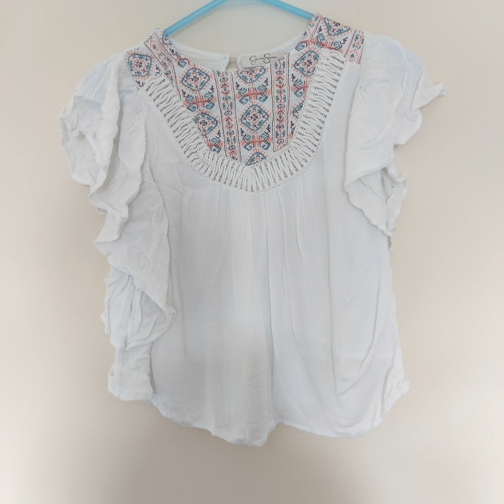 3/$10🔥Girls Jessica Simpsons top size M (#423)